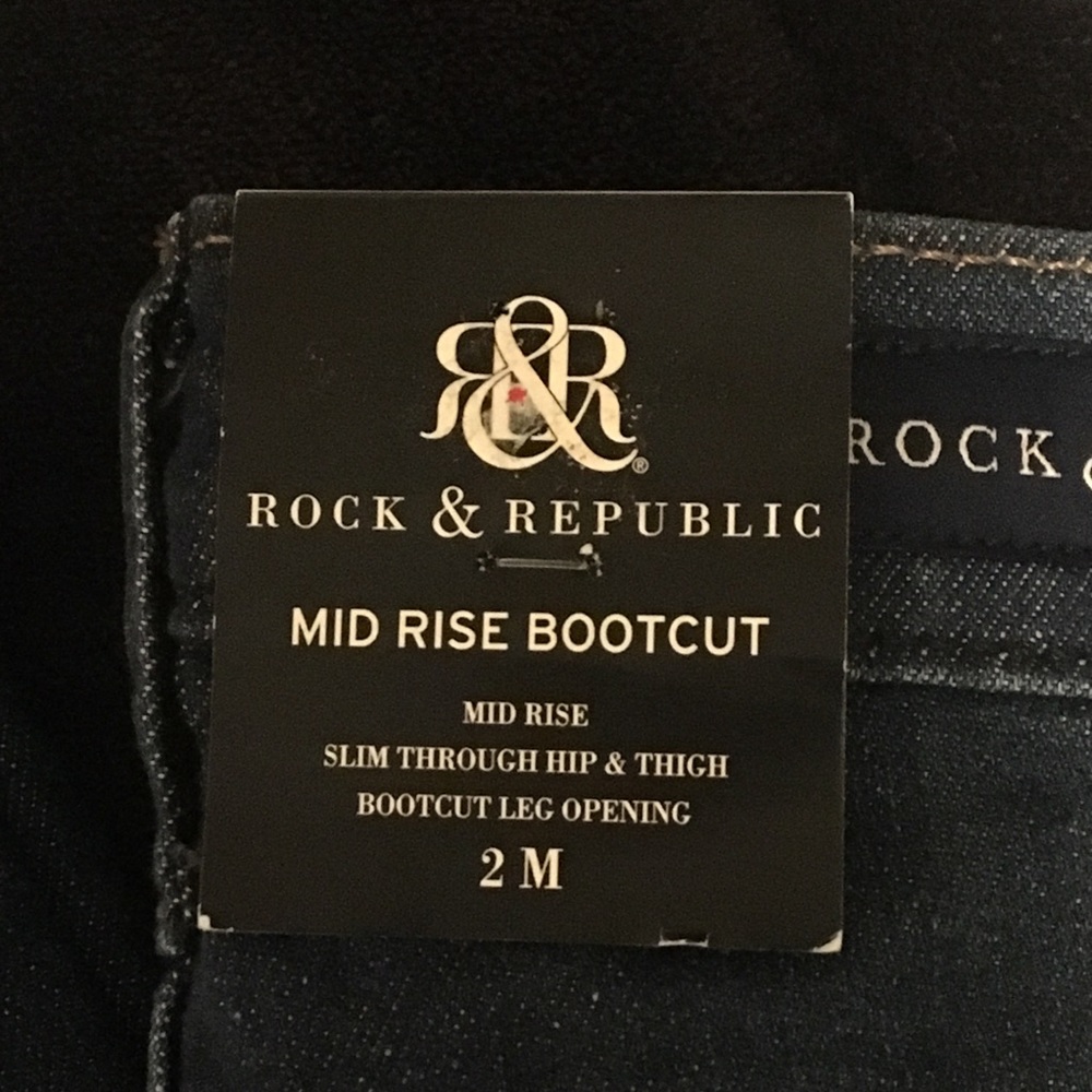 Rock & Republic bootcut Jeans brand new with tags - Picture 3 of 3